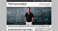 Desktop Screenshot of futureofadult.com