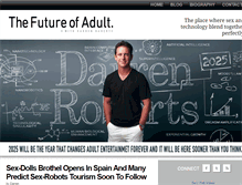 Tablet Screenshot of futureofadult.com